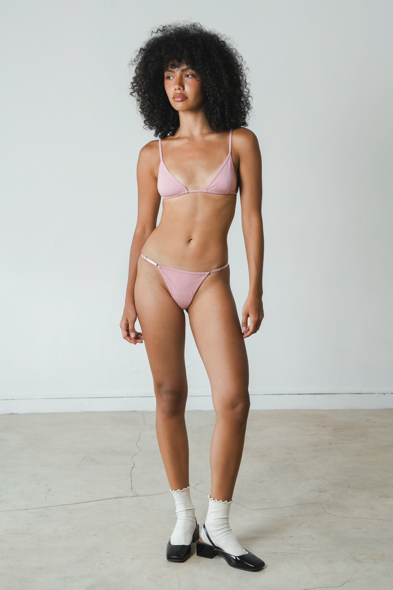 Rib Triangle Bra