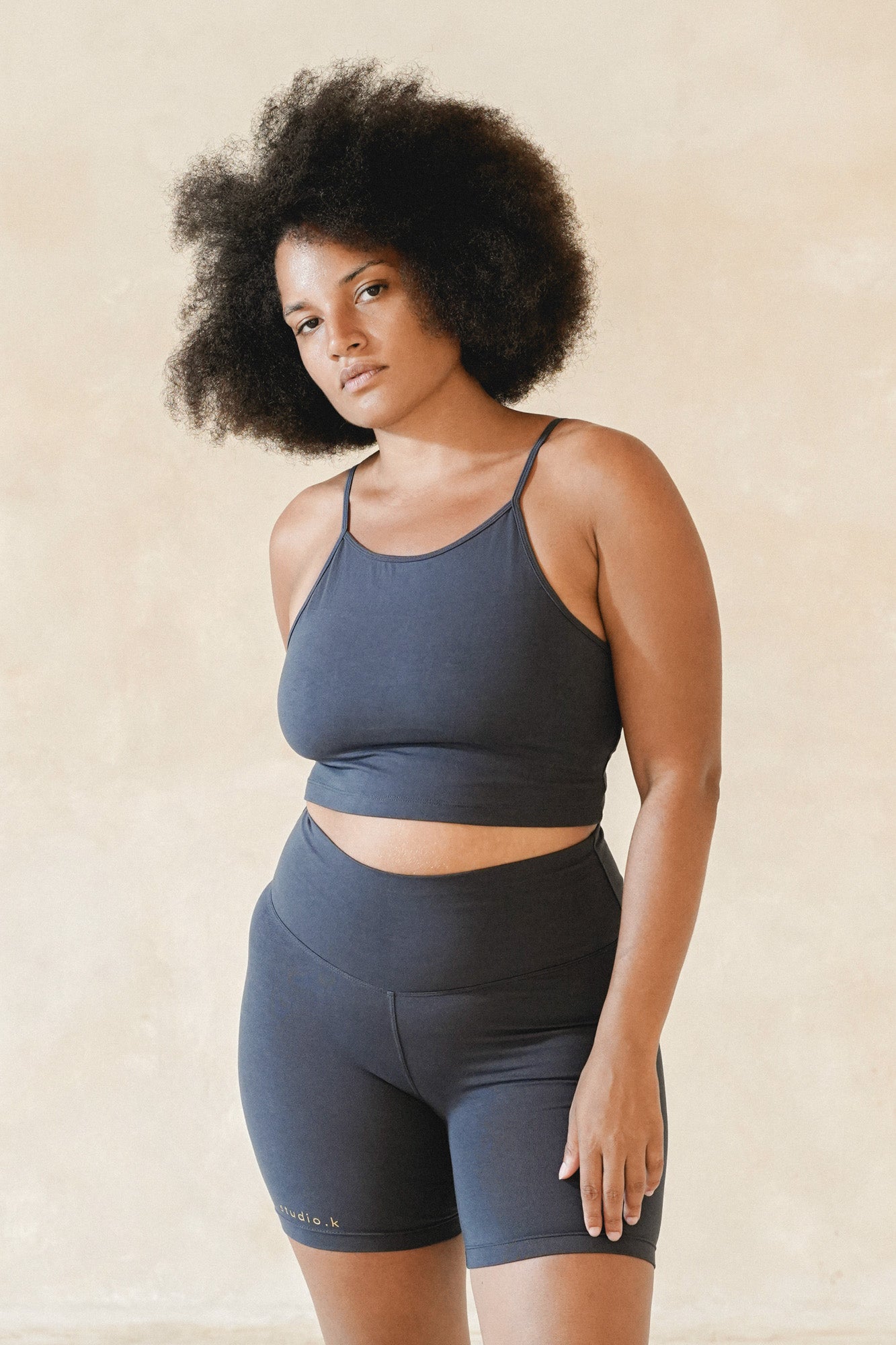 Ester Bamboo Built-in Bra Crop Top