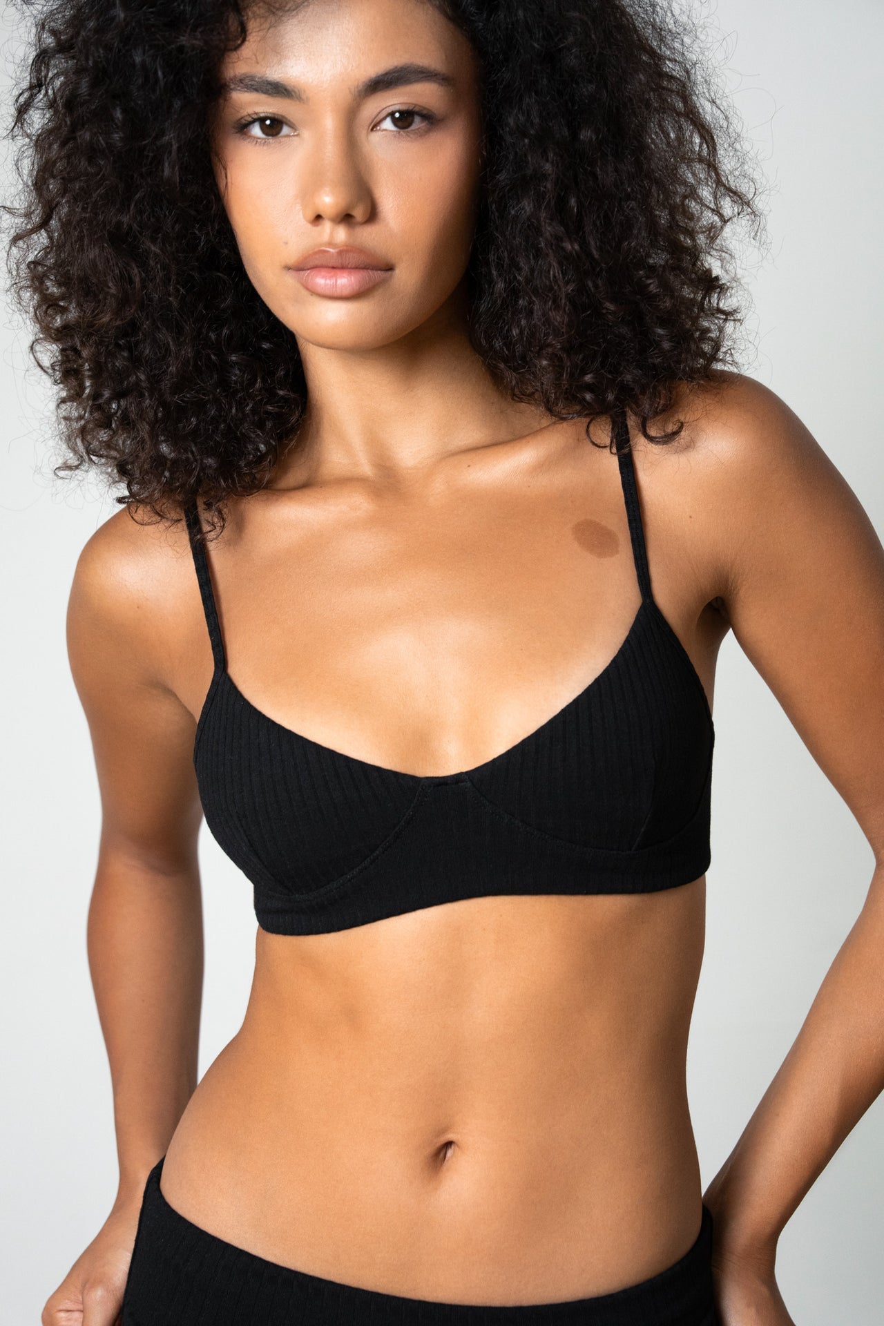 Rib Demi Bra