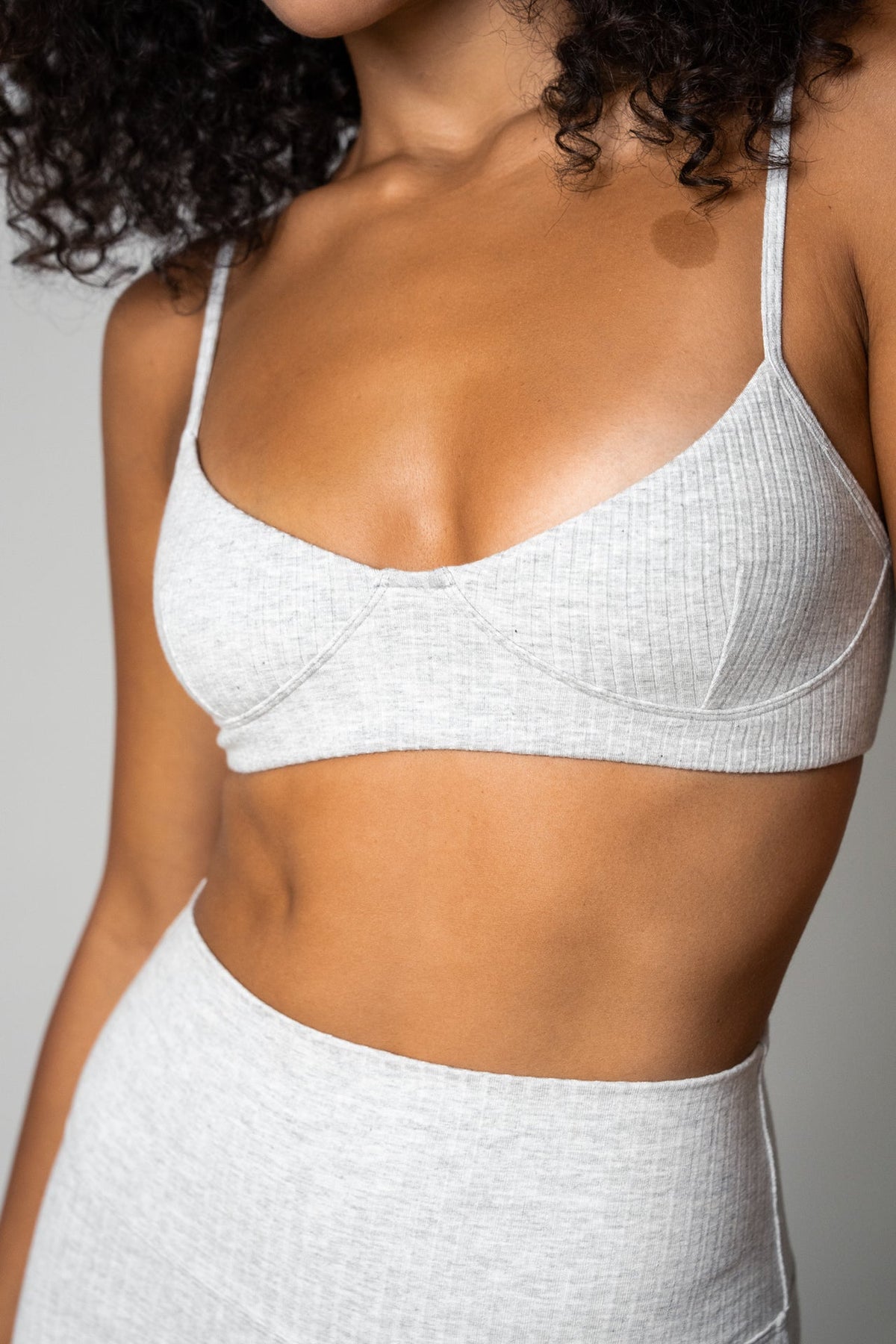 Rib Demi Bra