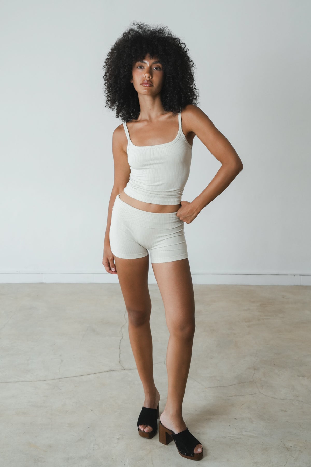 Rib 4" Shorts