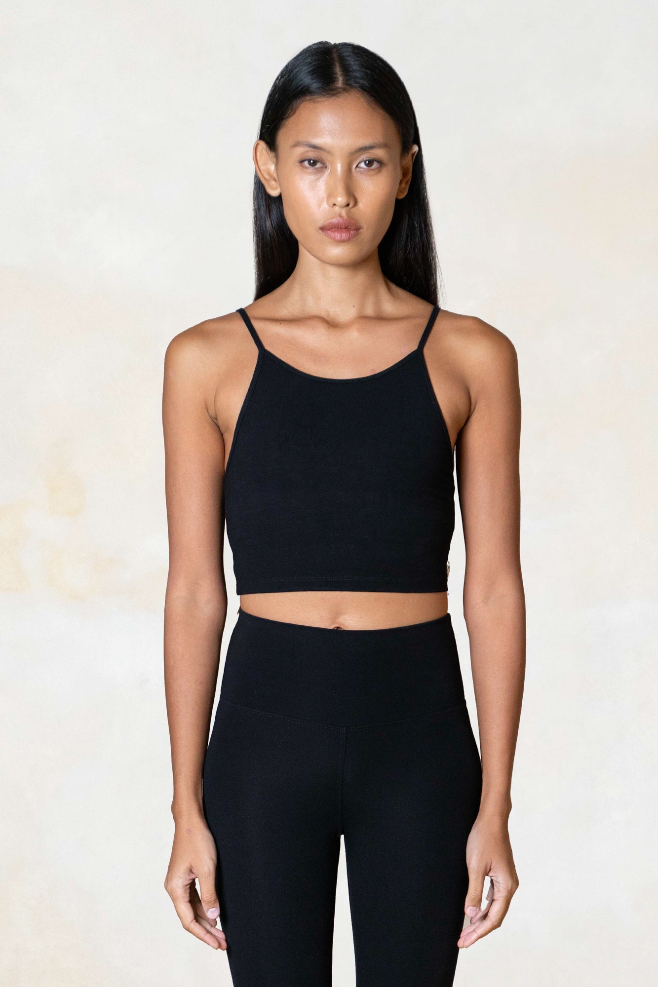 Ester Bamboo Built-In Bra Crop Top